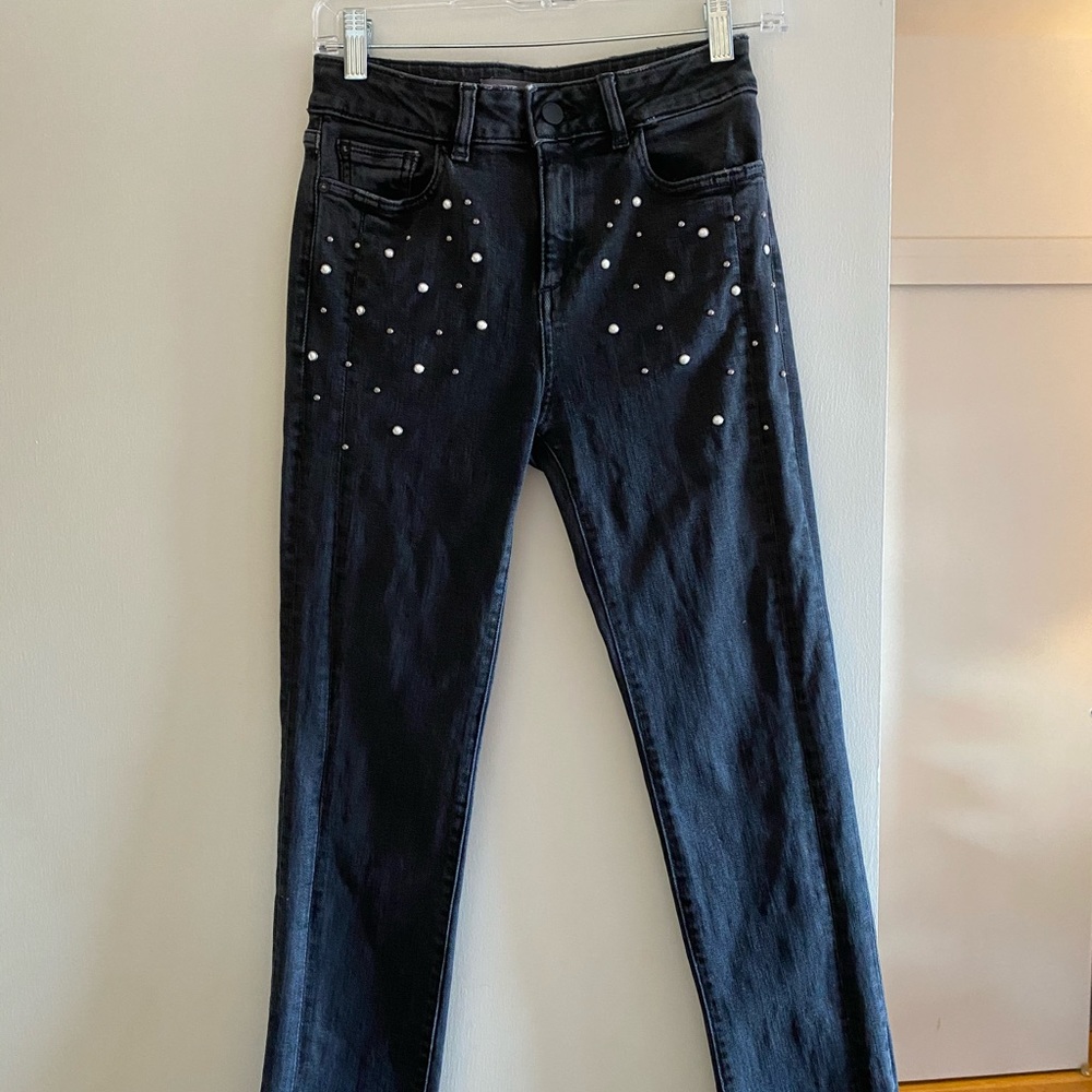 DL1961 Black Skinny Jeans